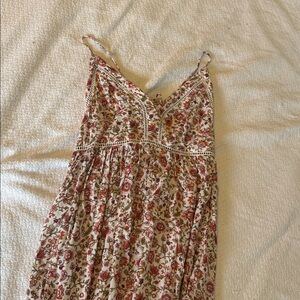 Tigerlily pink and Cream Floral Maxi Dress